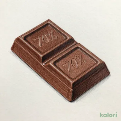 Fair Trade Chocolate, 70% Dark (50g)