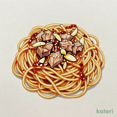 Tuna Garlic Soy Sauce Pasta Sauce