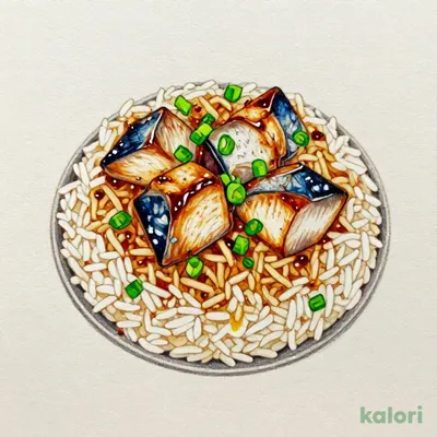 Grilled Mackerel Rice Seasoning