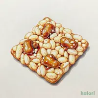Dried Natto Okoshi (Rice Cracker)