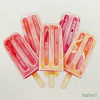 Its Fruits Organic Fruit Water Ice Bar, Red (400ml)