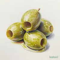 イバラ グリーンオリーブ 種有り 370g