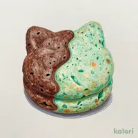 オンラインストア限定 オールハーツ・カンパニー にゃんともおいしいスコーン はちわれチョコミント1p【賞味期限：2026/11/1】
