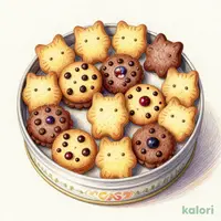 オンラインストア限定 ダダカ こねこのこねこねクッキー缶miniHappyDays18p