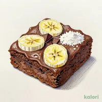 Yo ni mo Oishii (Delicious) Banana Milk Brownie, 1 pc