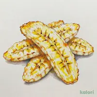 カヤマナン スライスバナナチップス 80g