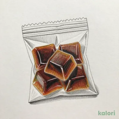 カルディ伝説柄カラビナ付きミニバッグ（コーヒーゼリー入り） 1個