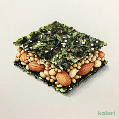Xiangfen Grain and Nut Seaweed Sandwich, 25g