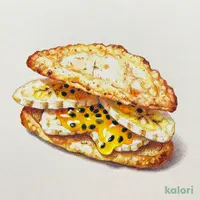 Tamarind House Banana Chip Sandwich, Passion Fruit, 45g