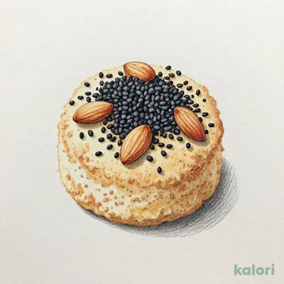 Delta Black Sesame Almond Kinako Powder, 220g