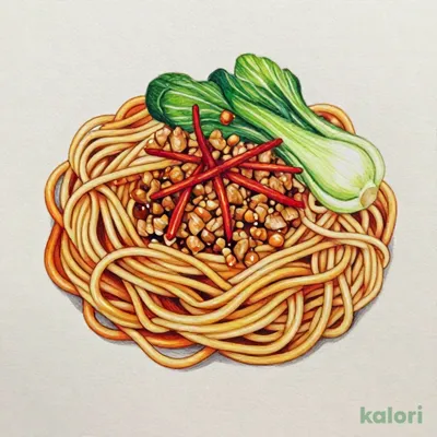 ビャンビャン麺 2人前