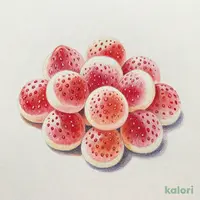 Pierrot Gourmand Strawberry Gummies, 80g