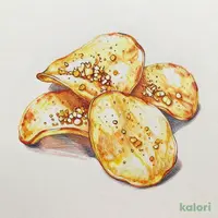 フラ印 マウイチップス ガーリック！ガーリックシュリンプ味 125g