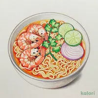 ベトナム・エースコック ハオハオ（トムチュアカイ） 75g