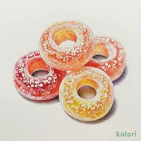 ベベト フリーズクランチ ピーチリング 35g