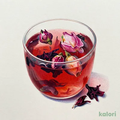 Pompadour Rosehip & Hibiscus Flower Tea (10 Bags)