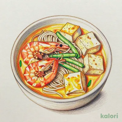 マイクアリ ペナンホワイトカレー麺 110g