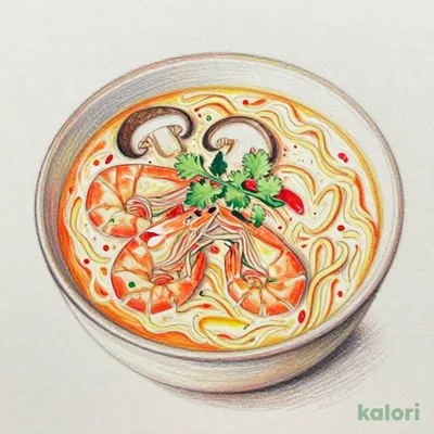 YumYum Tom Yum Goong Noodles (Creamy)