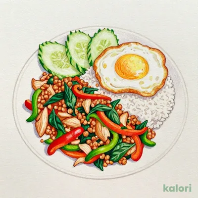 Real Thai Gapao (Basil Stir-fry) Paste, 80g