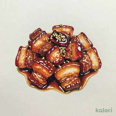 Lu Rou Fan (Braised Pork Rice Bowl), 120g