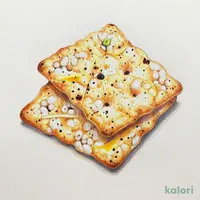 三真 なだ万 モッツァレラ しっとり煎餅 40g【賞味期限：