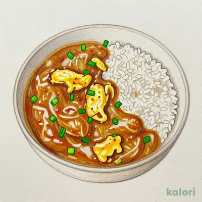 冷やしカレー茶膳 3p