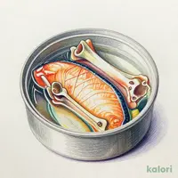 Boiled Salmon Backbone, 150g