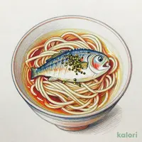 Sea Bream and Sansho Pepper Noodle Sauce