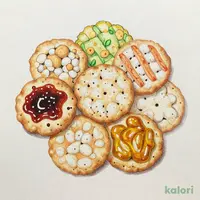 Seven-Variety Kaki no Tane Rice Crackers (98g)