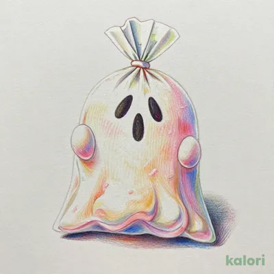 Halloween Ghost Cotton Candy