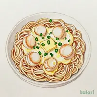 Hokkaido Scallop Butter Mazesoba (Brothless Ramen), 104g
