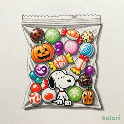 Snoopy Halloween Confectionery Bag