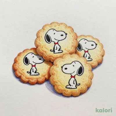Snoopy Halloween Print Biscuits
