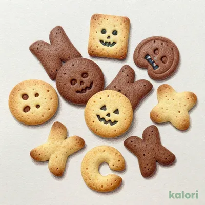 Disney Character Halloween Biscuits (Plain & Cocoa)