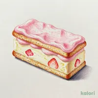 Strawberry Cheesecake Dacquoise