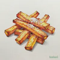 Beni Haruka Sweet Potato Imo-Kenpi (Candied Sweet Potato Strips)