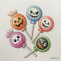 キャンドアート ゴーストロリーポップ 100g【ハロウィン】