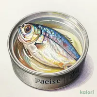 Boiled Pacific Saury