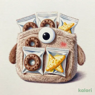 Monster Pouch with Halloween Candy