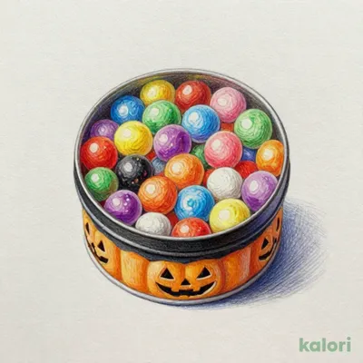 モンスターアーム缶 6p【ハロウィン】
