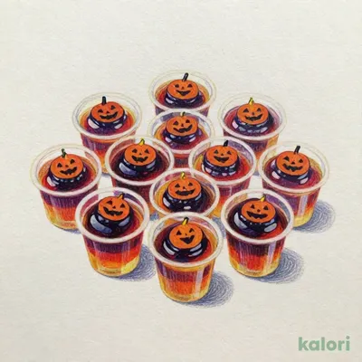 ハロウィンゼリー 26p【ハロウィン】