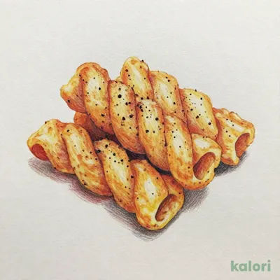フライドパスタスナック ブラックペッパー味 48g【賞味期限：2026/11/22】