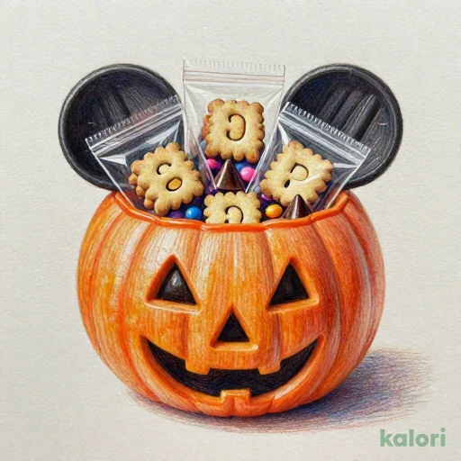 ミッキー&ミニー パンプキン ビッグポット 1個【ハロウィン】 370kcal