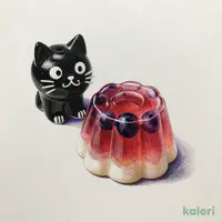 ねこちゃんキャンドルライト 1p【ハロウィン】