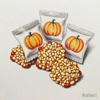 Halloween Caramel Rice Stick Crackers (4 Bags)