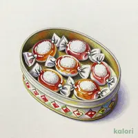 ハロウィンネコオーバル缶 1個【ハロウィン】