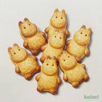 Moomin Pumpkin Cookies (5 Bags, Halloween)