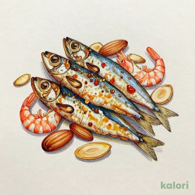 食べる小魚と海老とアーモンド 42g