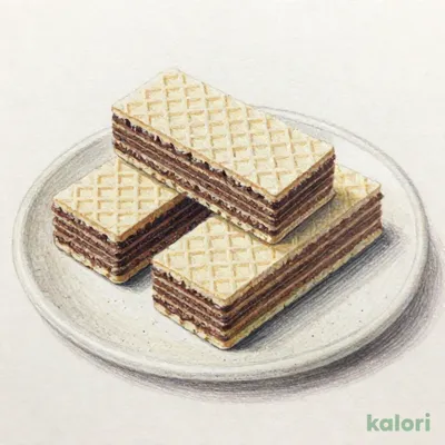 抹茶とほうじ茶のちょこウエハース 6本