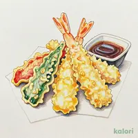 天ぷら5点盛り合せ